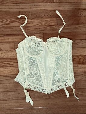 Philippe Matignon lace bustier corset
